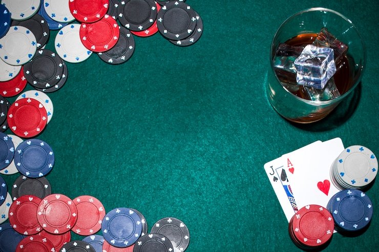 Panel kasino langsung adam toto dengan meja blackjack dan dealer profesional